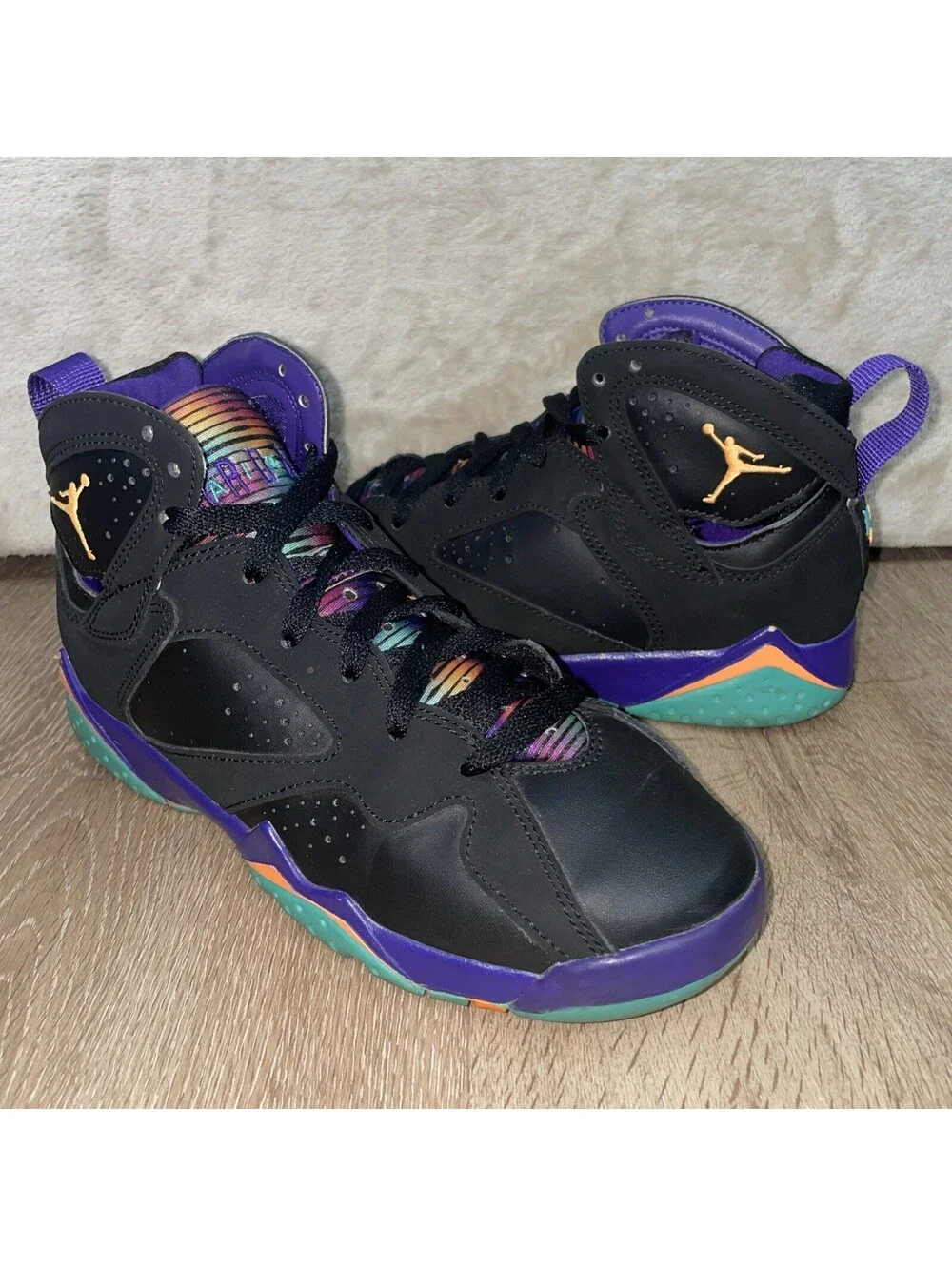 Air Jordan VII 7 Retro 30TH GG 2015 Size 5.5Y Lola Bunny Shoes (No Box) RARE!